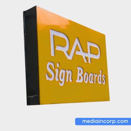 2D Acrylic Board – Premium Flat Signage