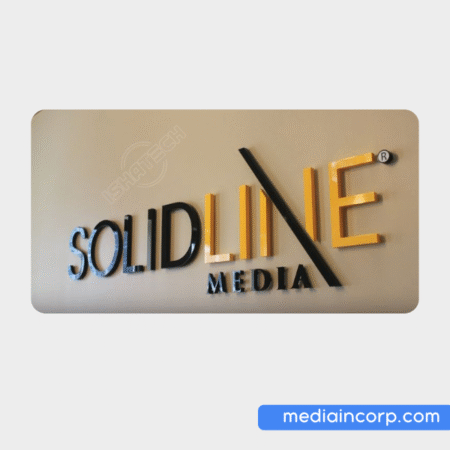3D Acrylic Board – Premium Raised Letter Signage